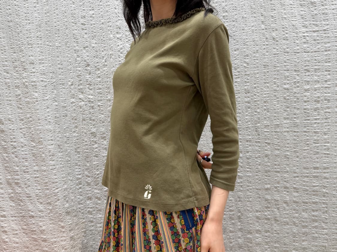 olive whipser frill long sleeve 상품이미지4