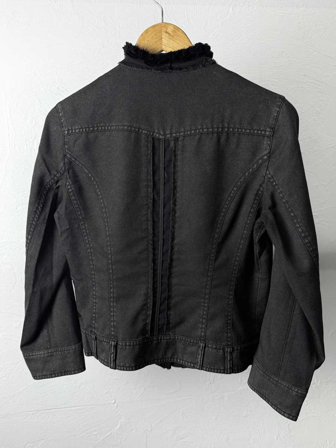 Una Parte 러플 트리밍 자켓 상품이미지6