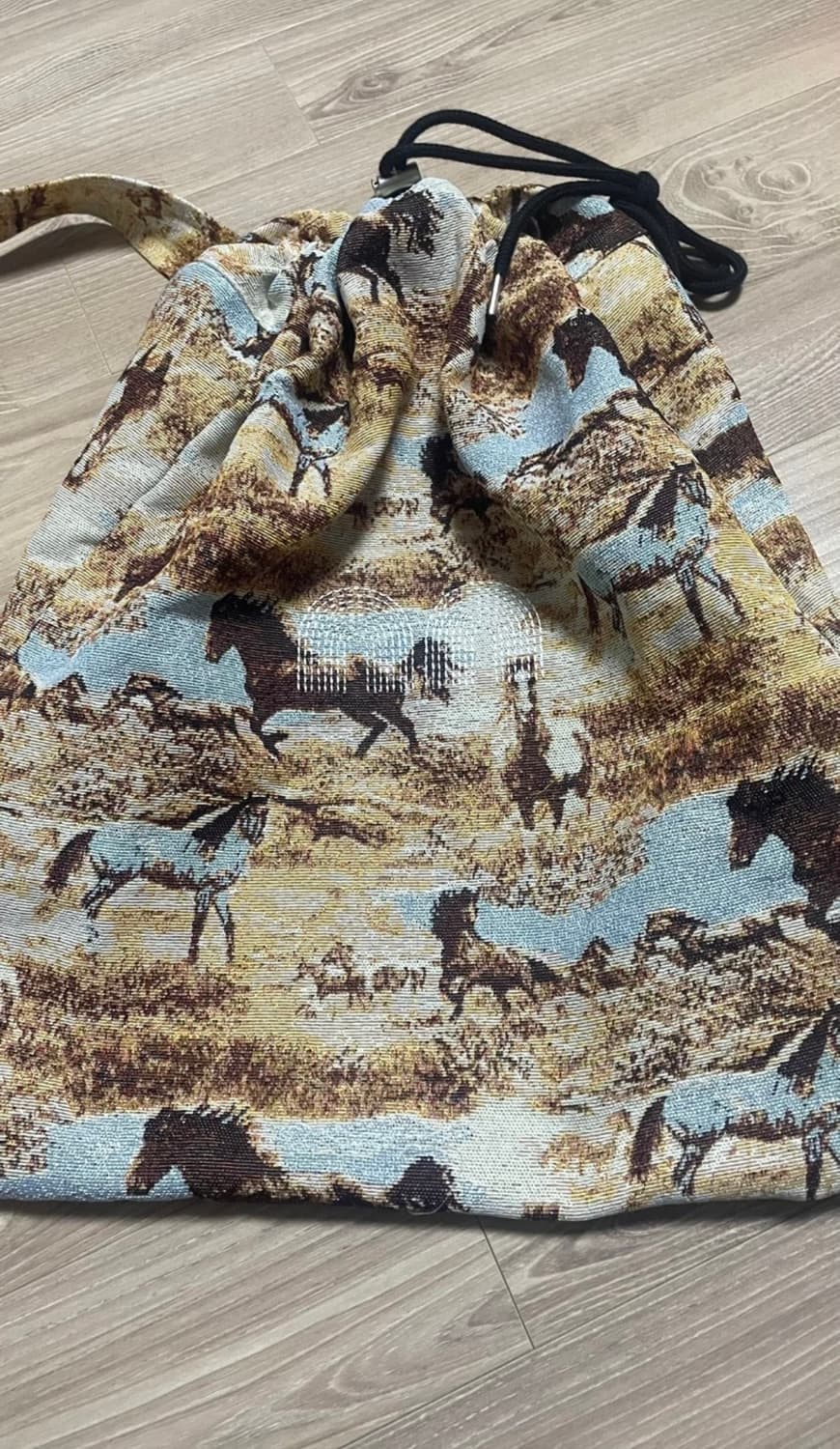 낫뉴 pattern duffle bag horse 상품이미지5