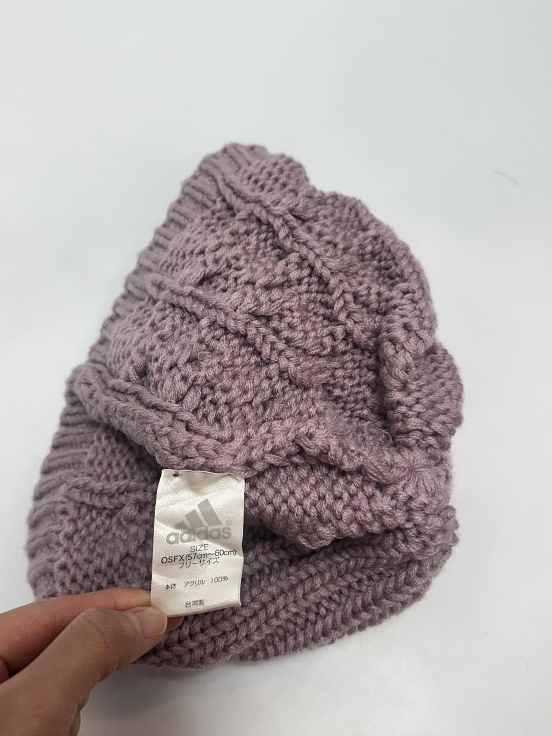 아디다스 꽈배기 니트캡 일본판 japanese vintage 상품이미지8