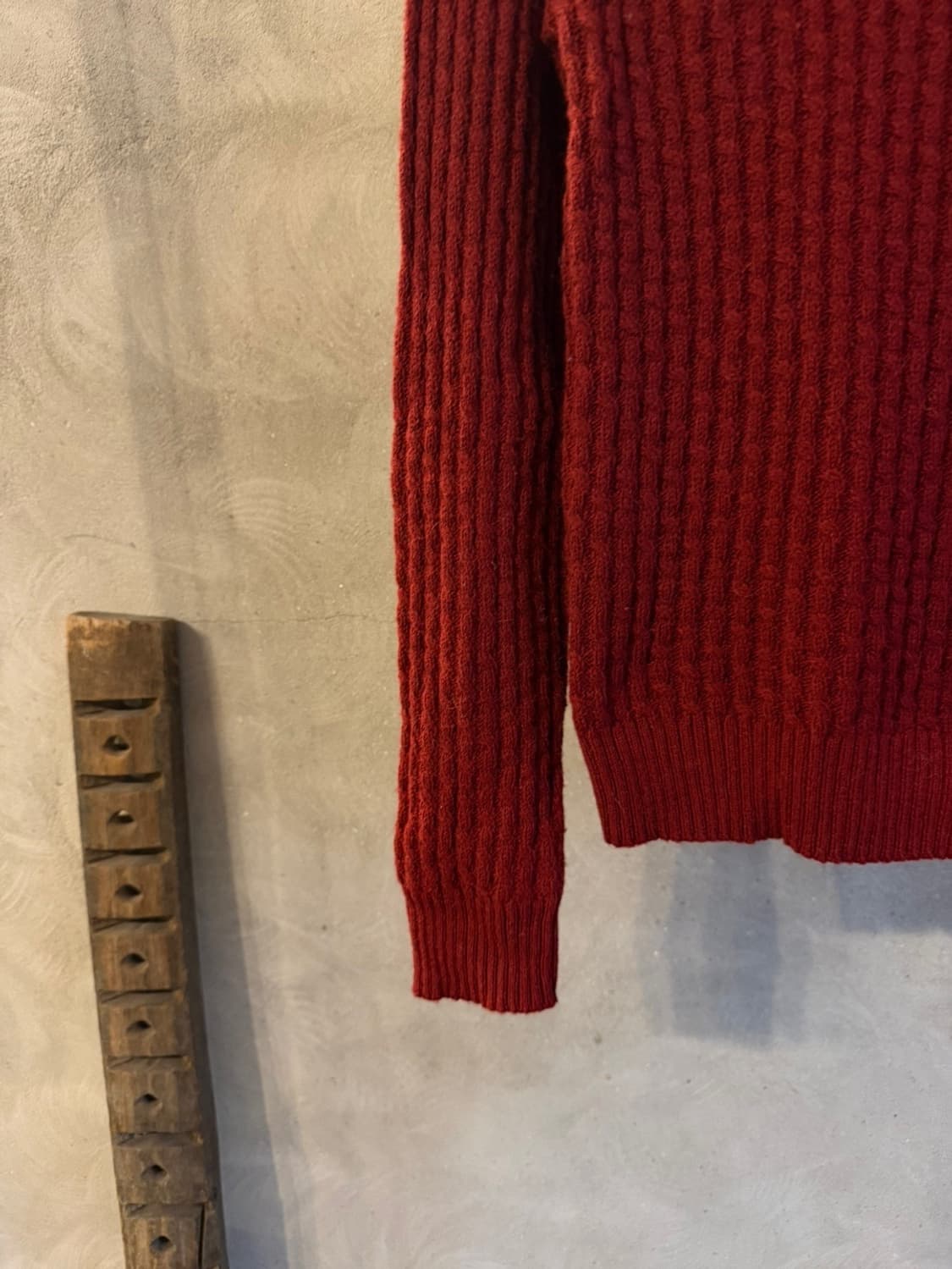 간트 러거 니트 램스울 니트 슬림100 상품이미지5