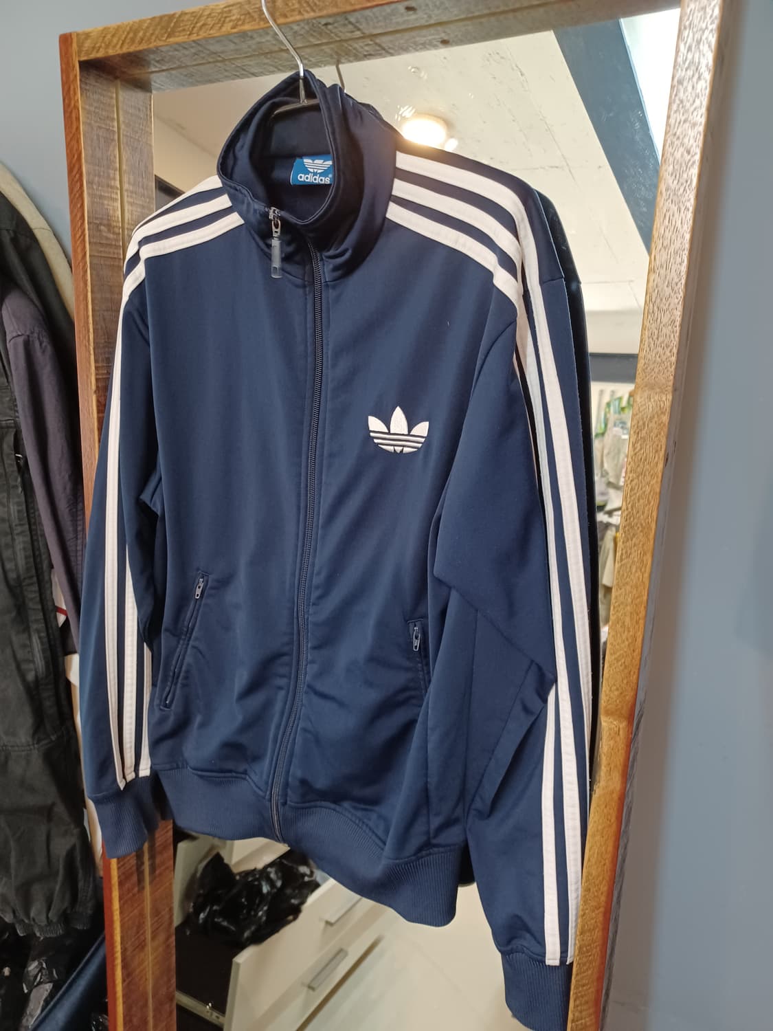 아디다스 파이어버드 트랙탑 져지 네이비 90 상품이미지5