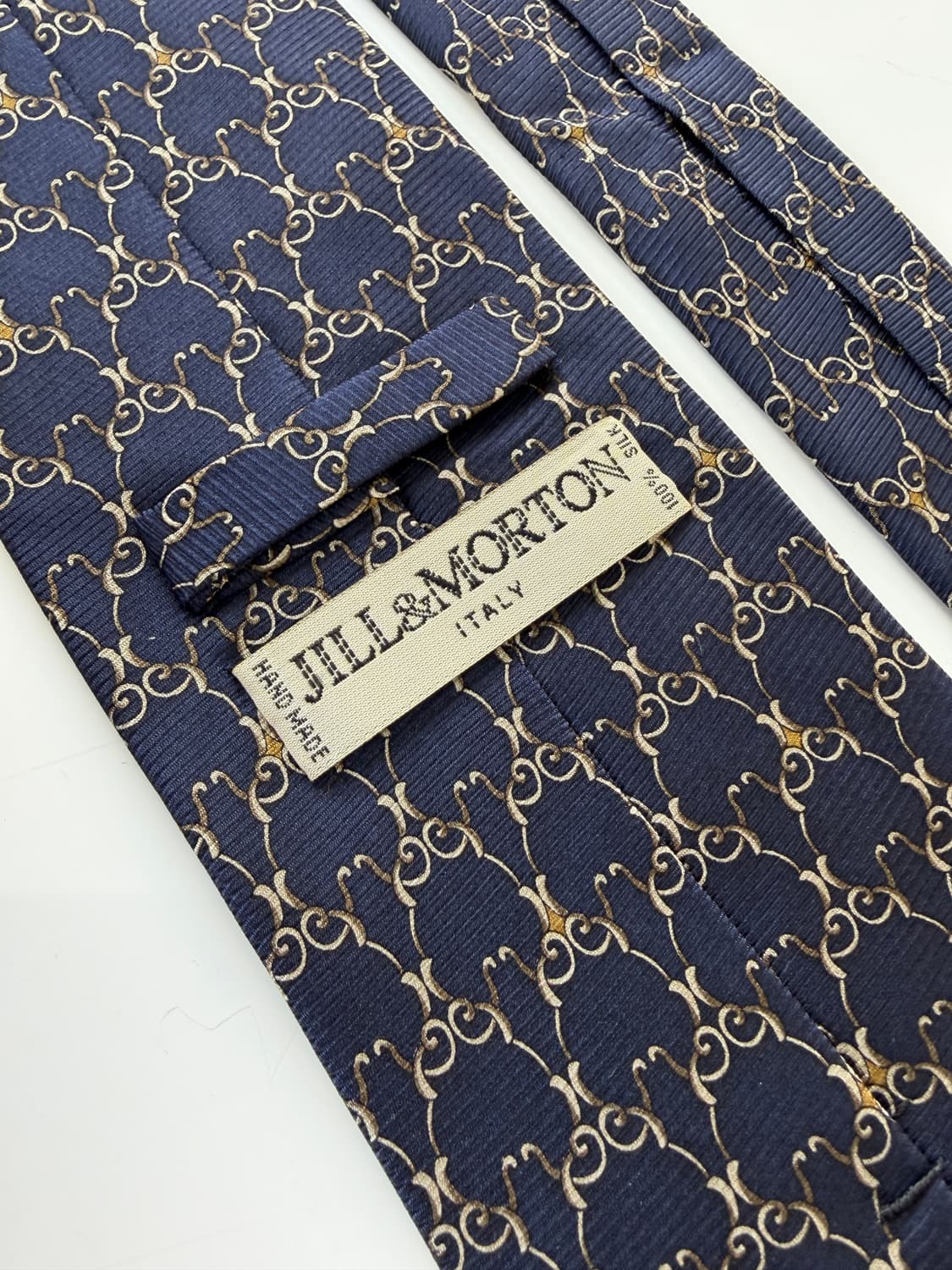 Jill & Morton 실크 넥타이 9.3cm 상품이미지6