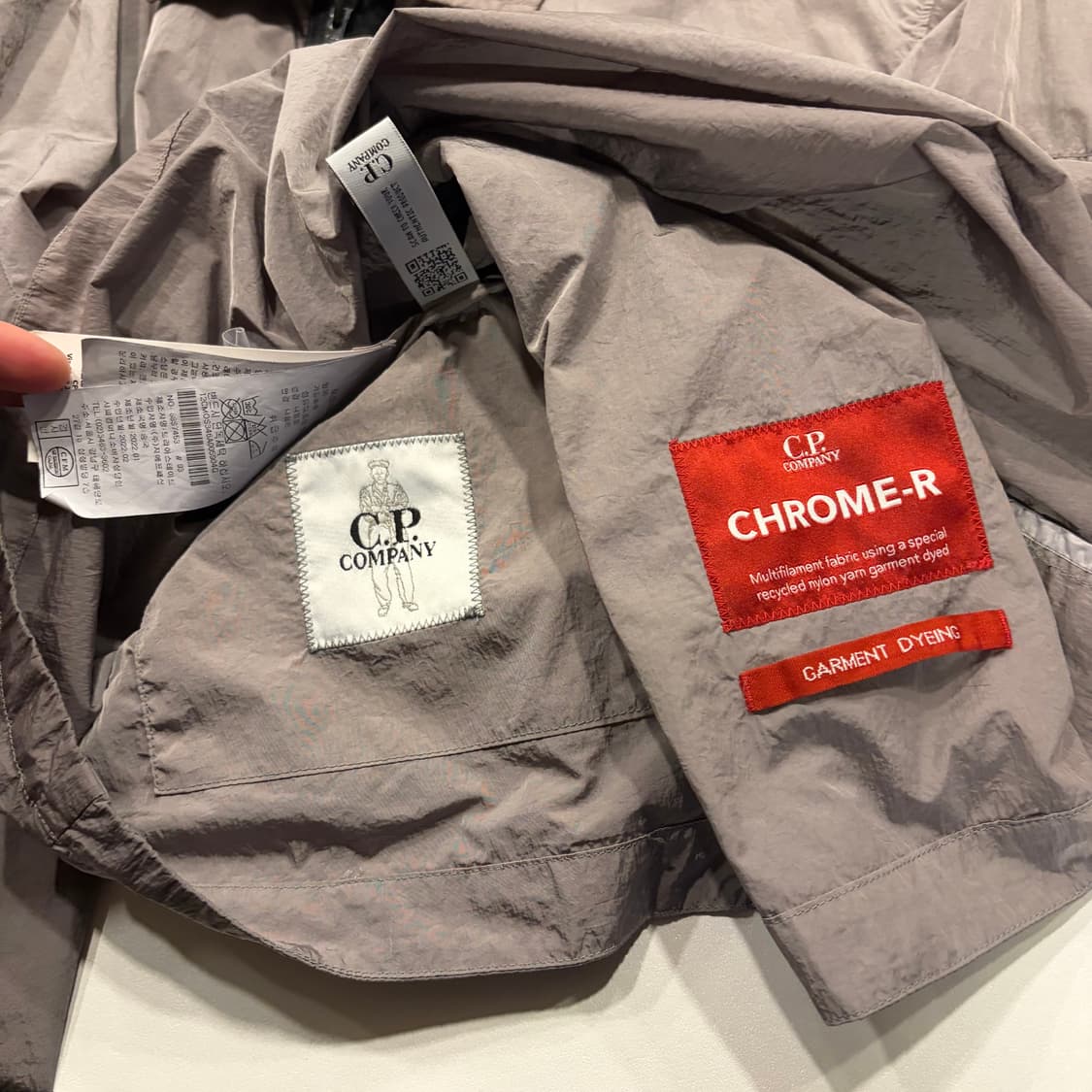 [95] 22s 씨피컴퍼니 C.P.컴퍼니 가먼츠다잉 나일론 자켓 B900 상품이미지7