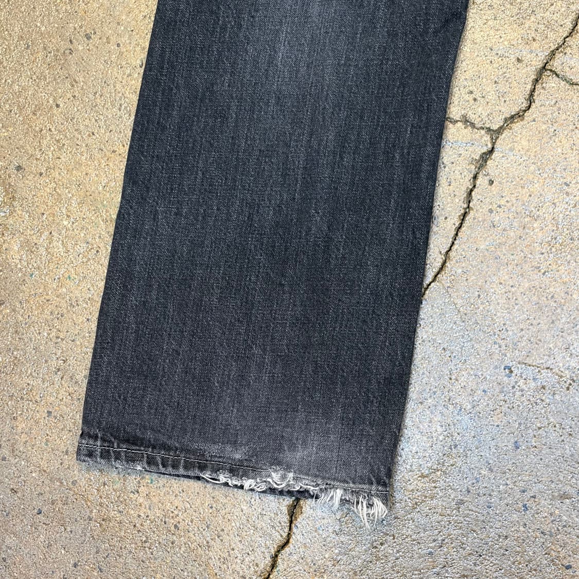 00s 미국 빈티지 리바이스 527 부츠컷 블랙진 청바지 상품이미지9
