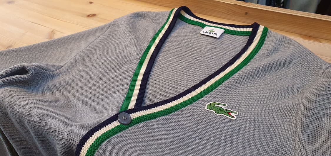 95.라코스테 라인 가디건 상품이미지3
