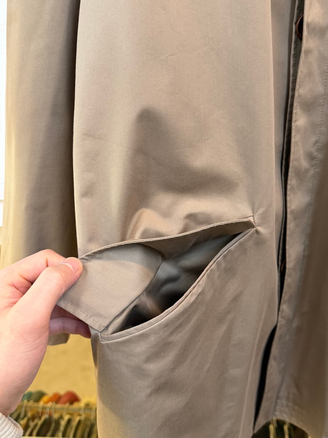 Givenchy 지방시 베이지 하프 트렌치코트 48 상품이미지5