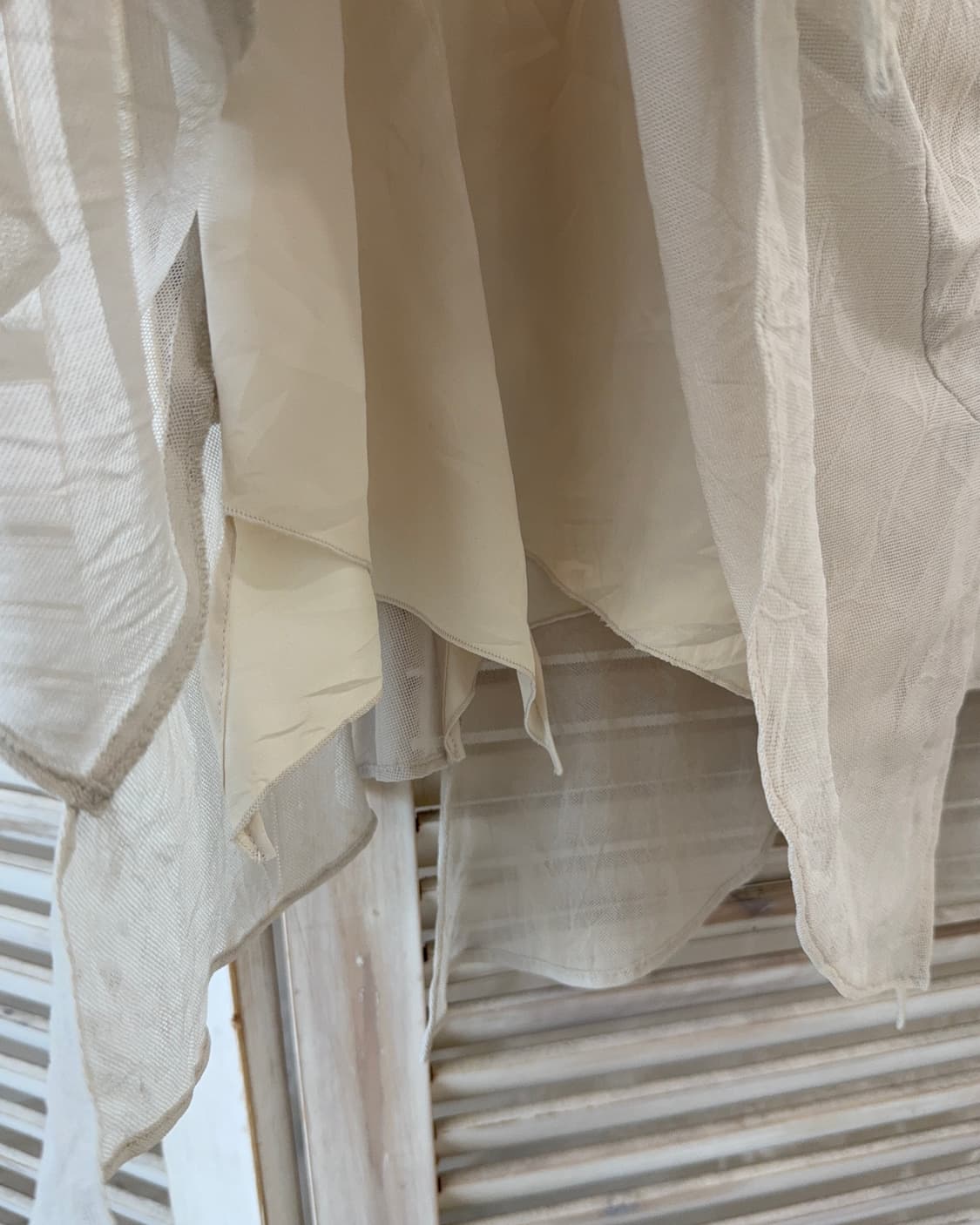 Fairy mute wrinkles unbalace skirt 상품이미지9