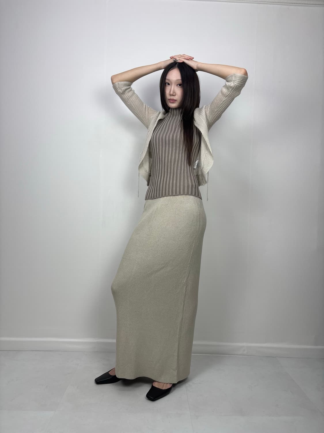 ANGORA FLARED CARDIGAN 상품이미지3