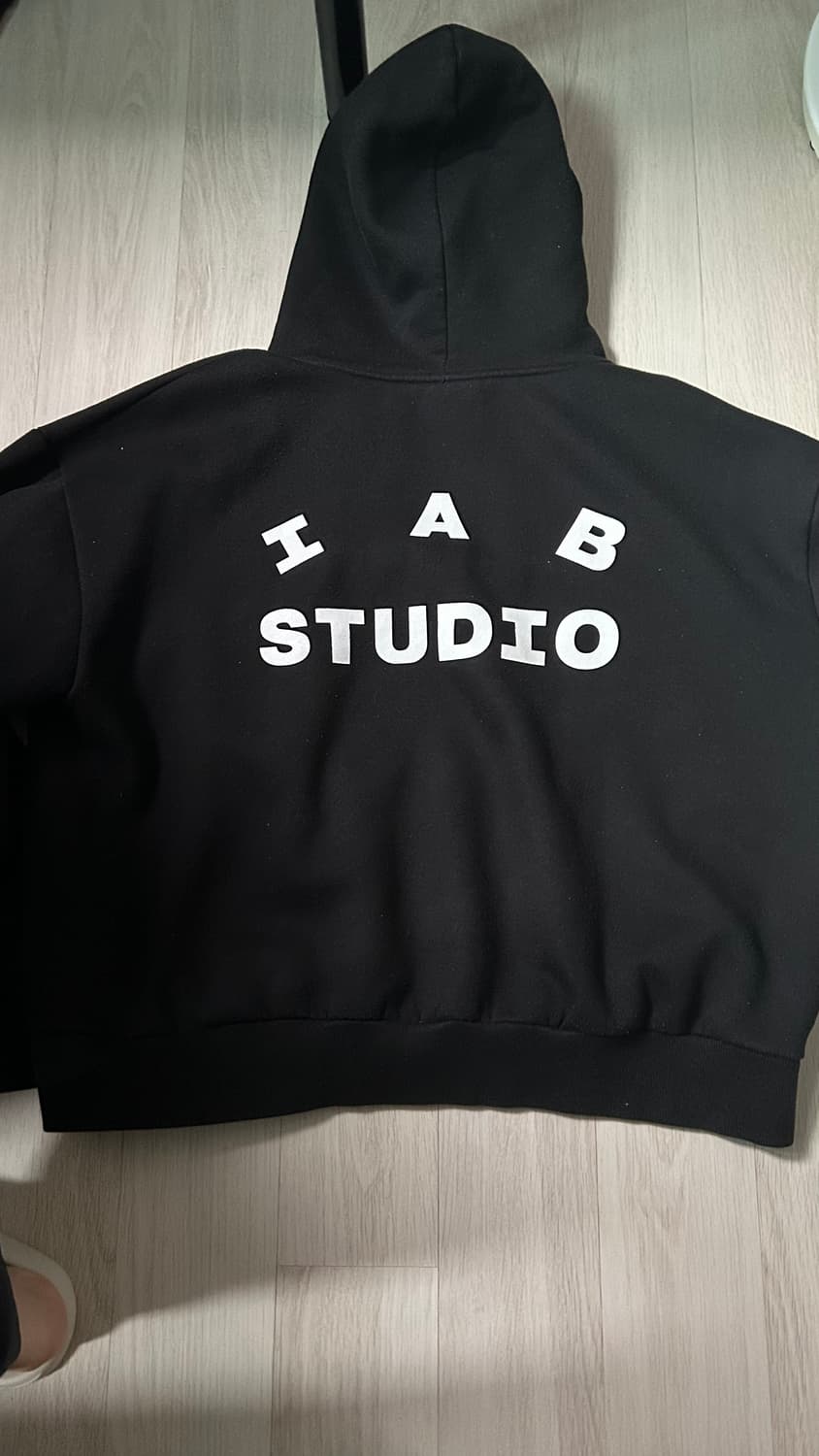 iab stdio 검정 후드 xl 상품이미지2