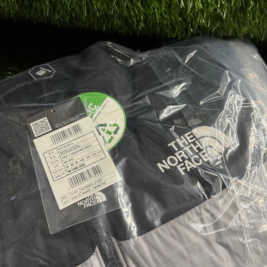 (XS) 노스페이스 화이트라벨 노벨티 눕시 다운 자켓 헤더 그레이 상품이미지2