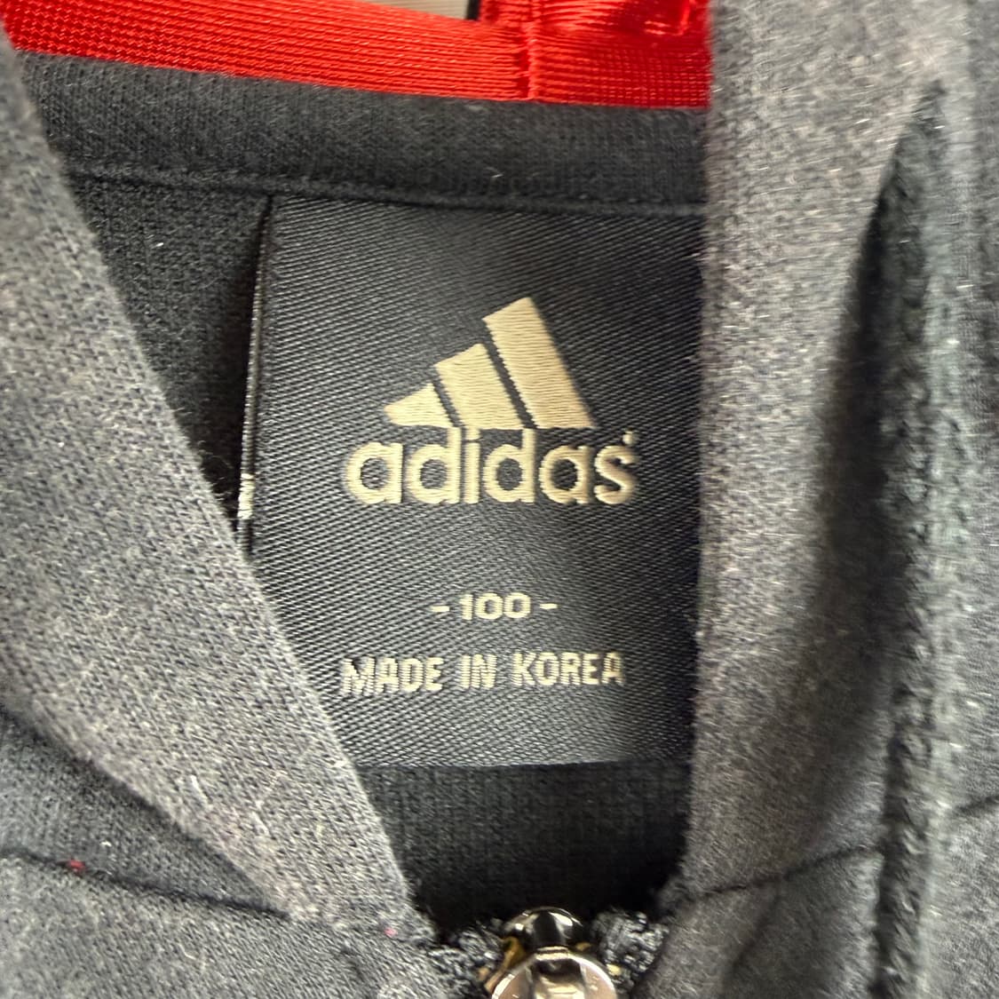 (100) 아디다스 배스킷볼 반팔 후드집업 블랙 상품이미지3