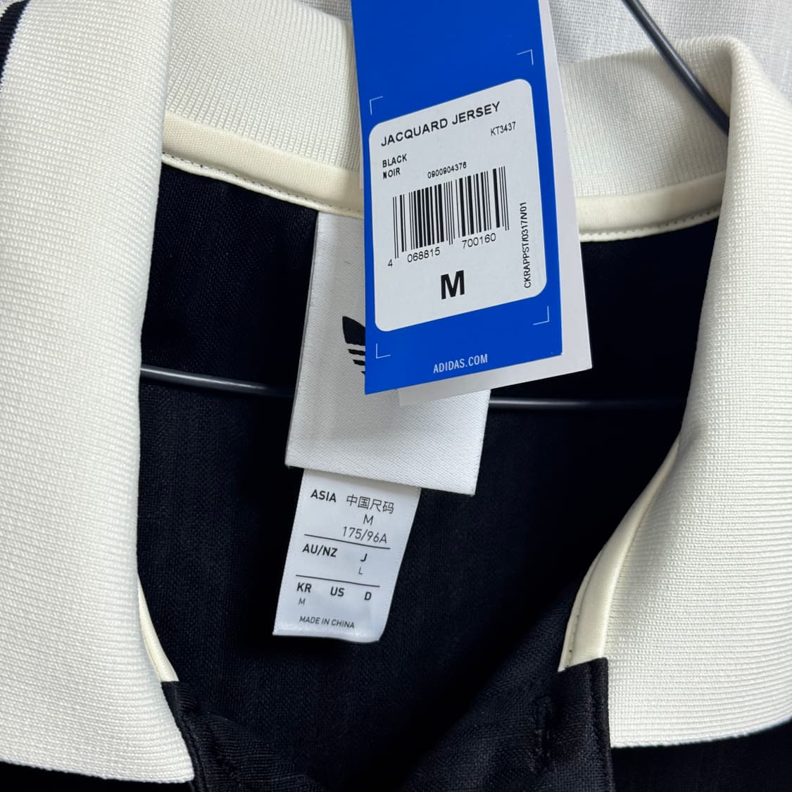 KR M) 새상품 오아시스 자카드 블랙 상품이미지2