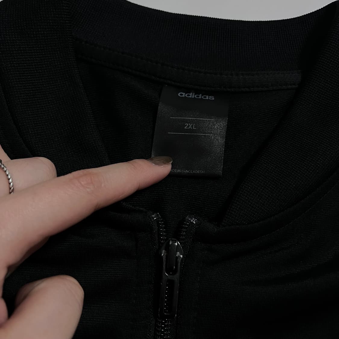 [정품] 아디다스 블랙 MTS 일자로고 져지 [ 2XL ] 상품이미지4