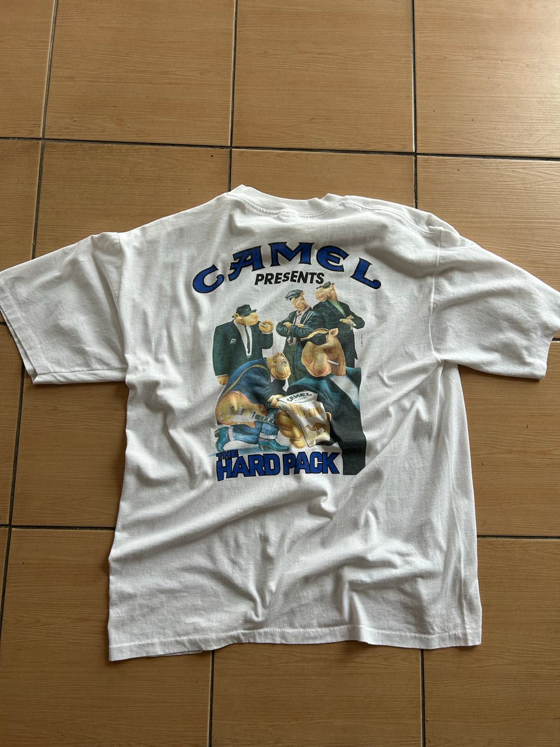 90‘s 카멜 프로모 티셔츠 상품이미지2