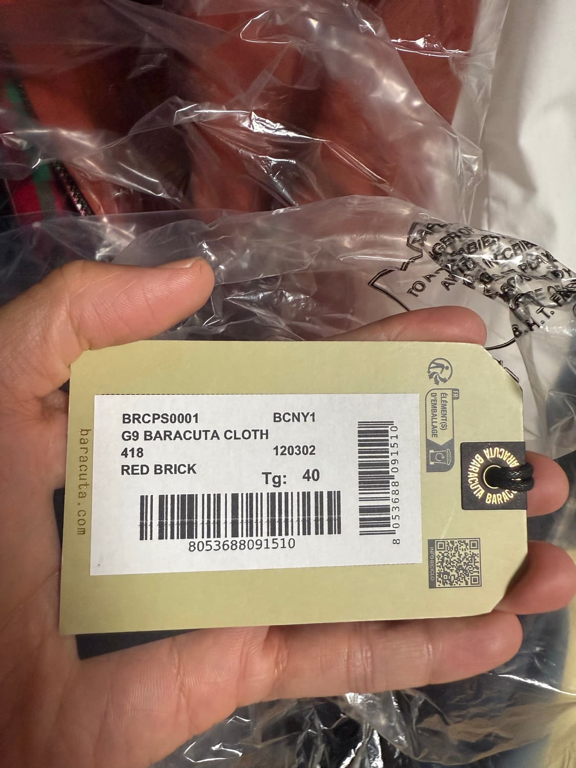 바라쿠타 G9 40 레드브릭 판매 상품이미지4