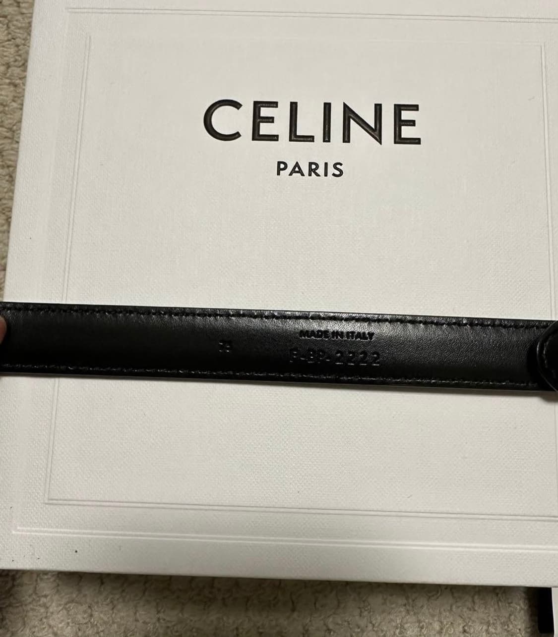 [BTS 뷔님 착용] 셀린느 미디엄 웨스턴 벨트 상품이미지5