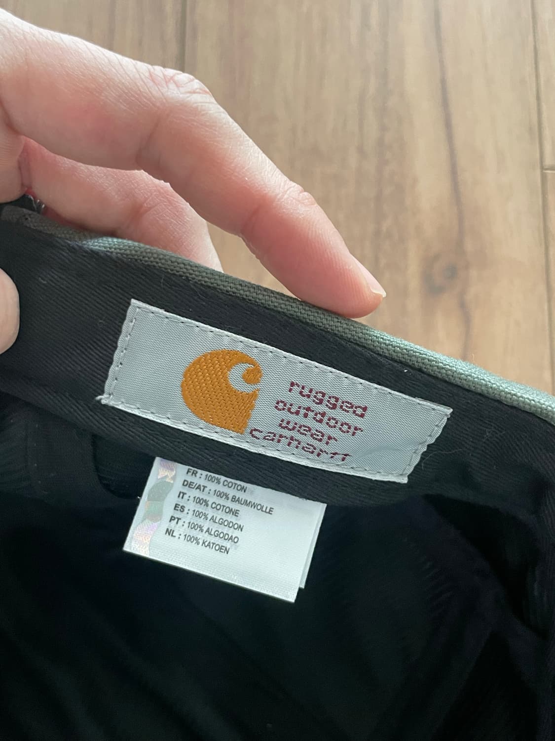Carhartt 칼하트 캠프캡 (카키) 상품이미지4