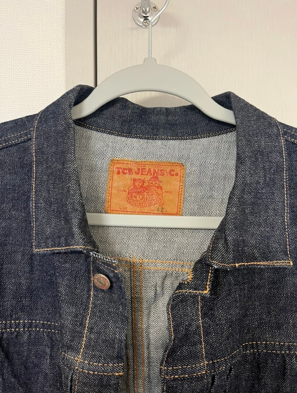 tcb jeans 20's 원워시 데님자켓 상품이미지2