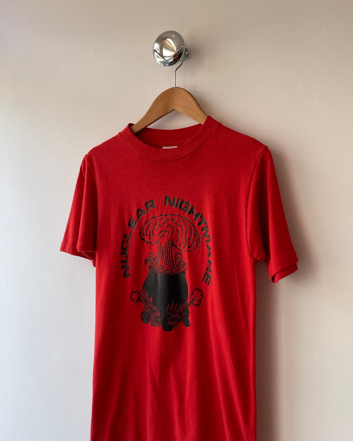 80s USA ‘Nuclear nightmare’☢️ T-shirt  상품이미지7