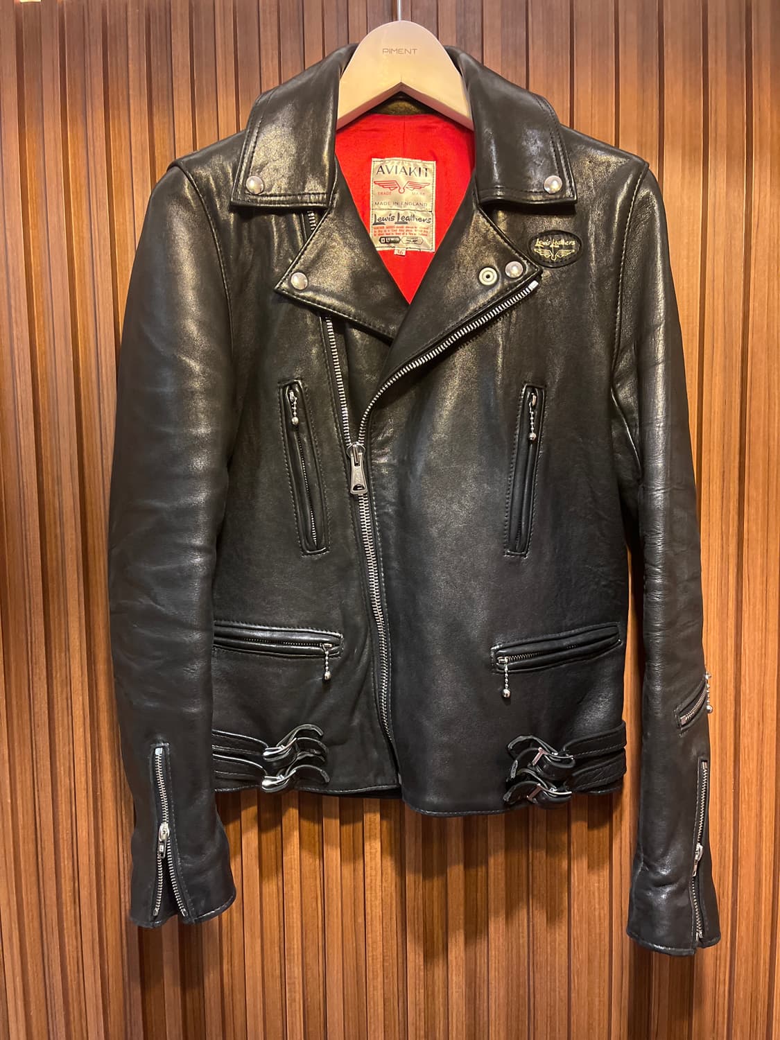 루이스레더 391 램스킨 레더자켓 상품이미지1