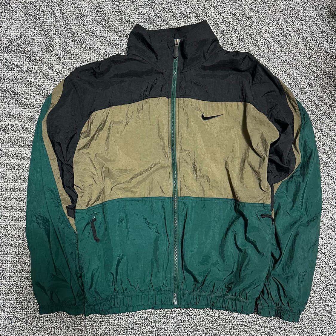 (XL추천) 나이키 90s 올드스쿨 배색 바람막이 상품이미지1