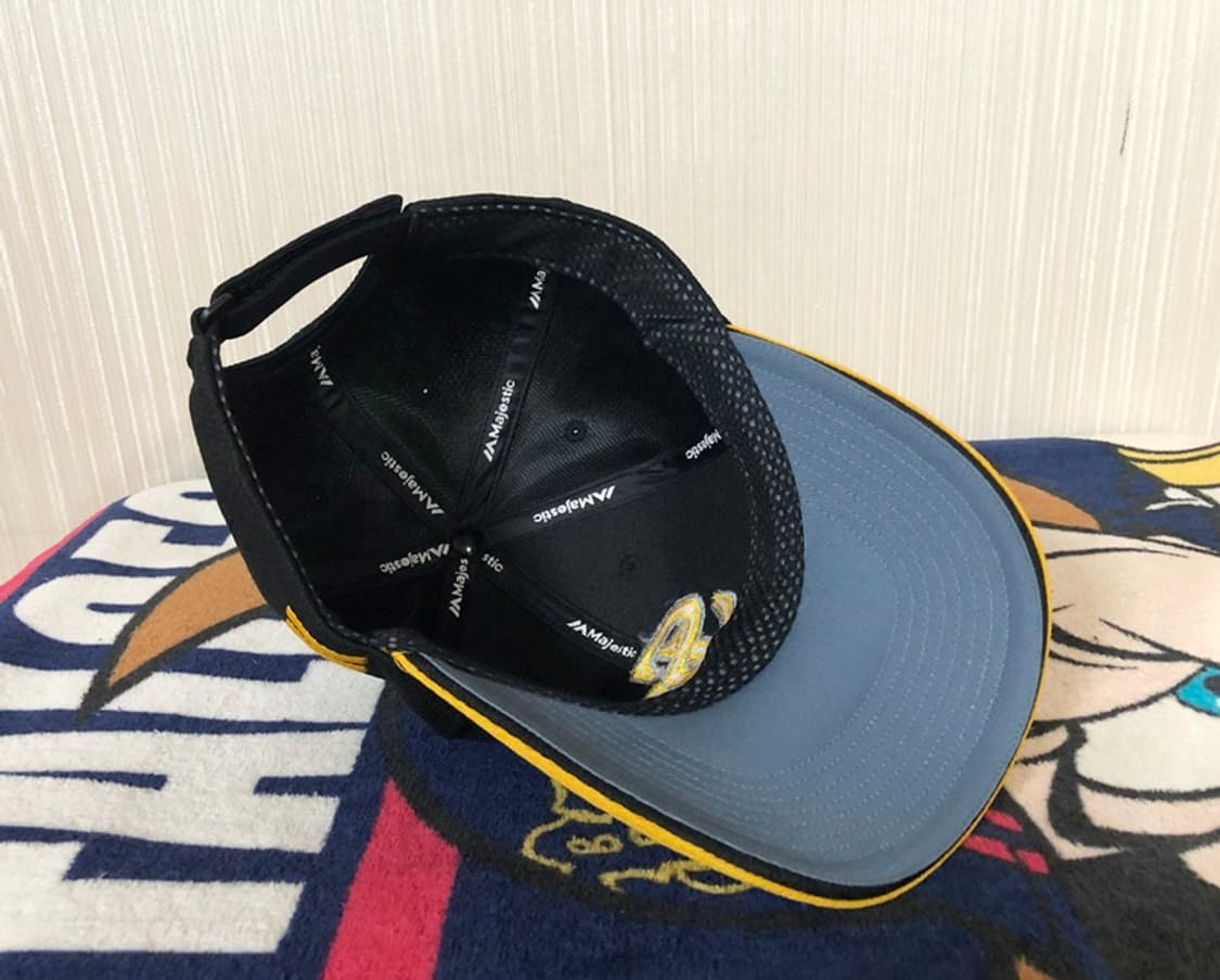 NPB 마제스틱 후쿠오카 소프트뱅크호크스 모자/게임캡 57-61 상품이미지9