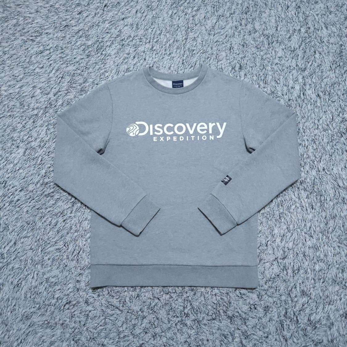 디스커버리)95 남자 기모 맨투맨티셔츠 / 왕눈이샵 상품이미지1