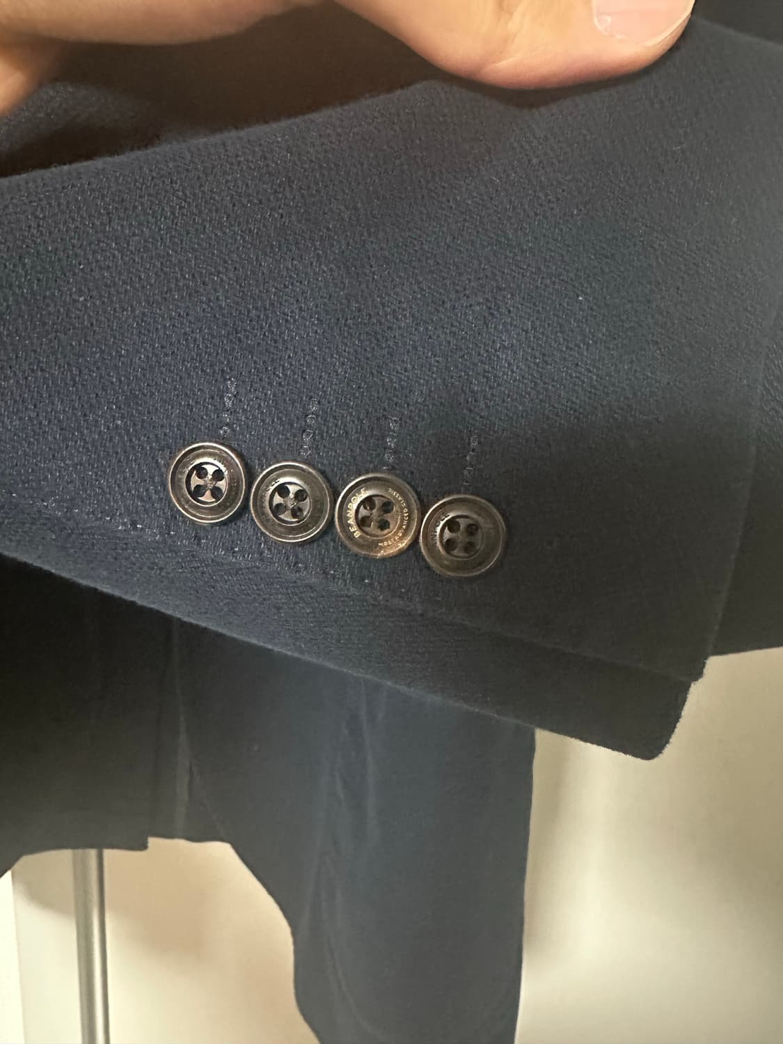 빈폴 코튼 블레이저 자켓 (다크네이비) 110사이즈 판매 상품이미지3