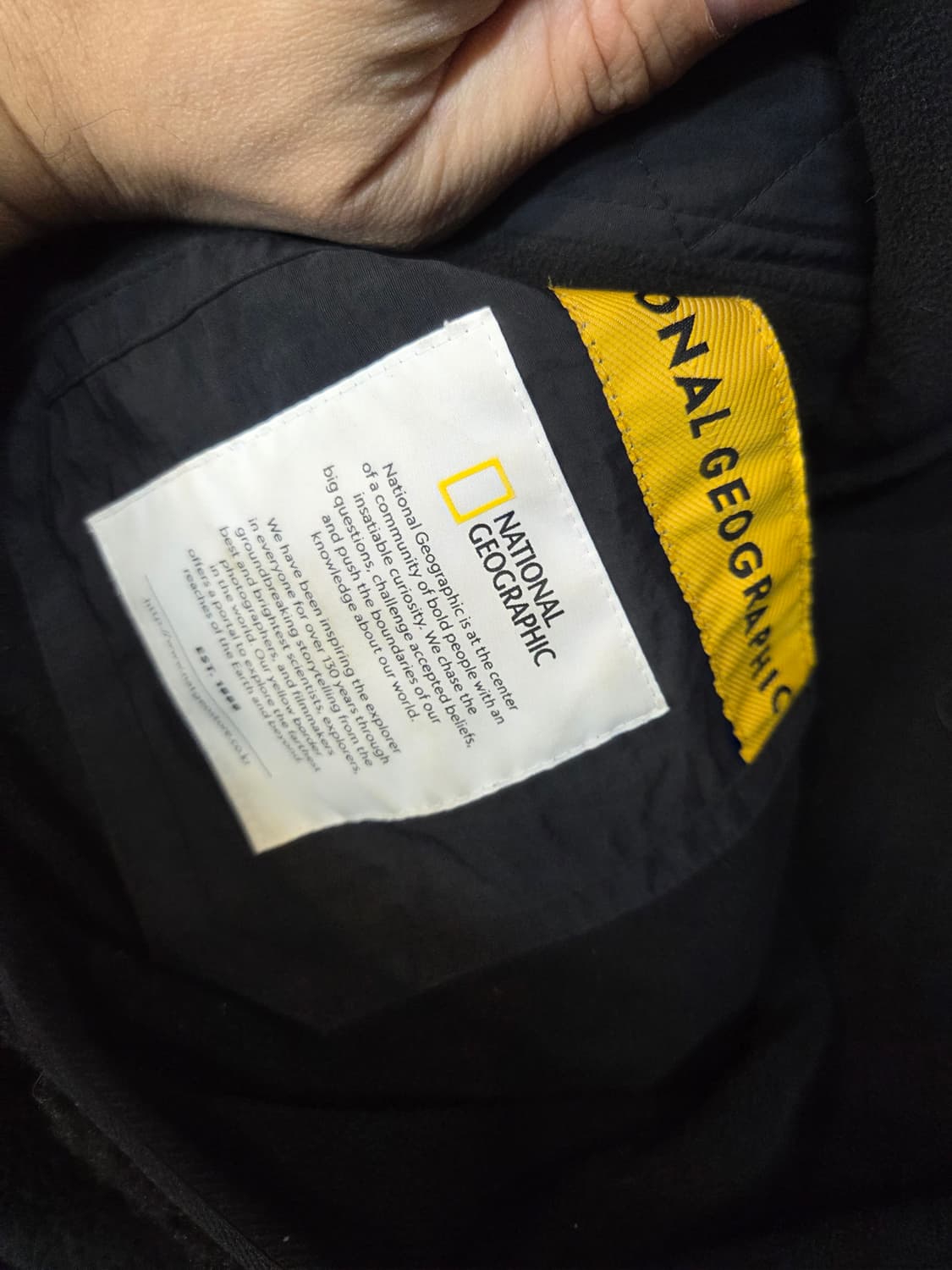 내셔널지오그래픽 키즈 주니어 뽀글이 플리스 자켓 150 상품이미지5