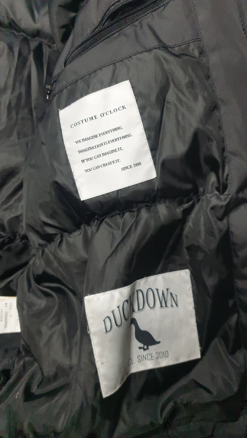 커스텀어클락 블랙 푸퍼 패딩 점퍼 L 상품이미지8