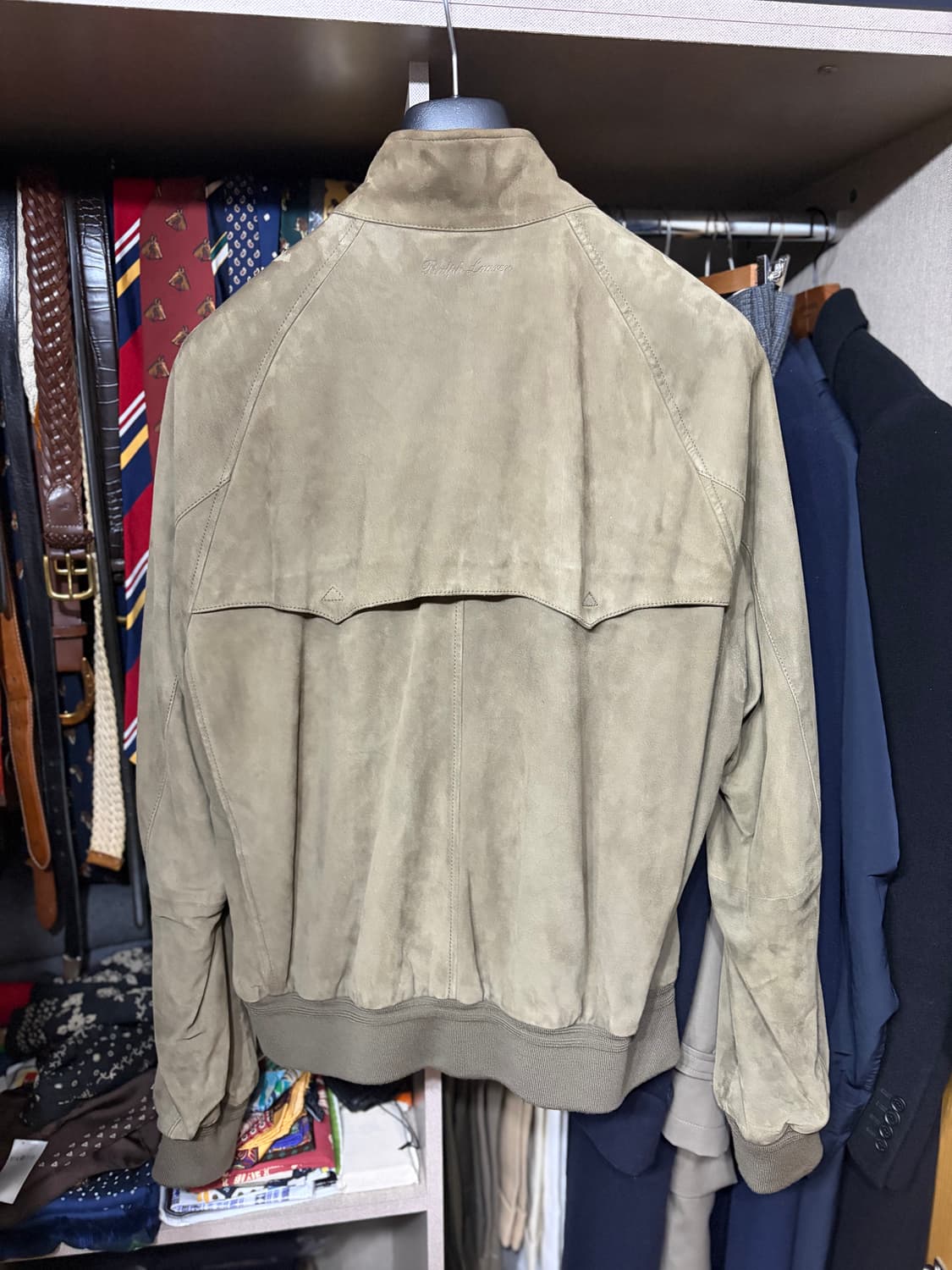 랄프로렌퍼플라벨 스웨이드 자켓 상품이미지3