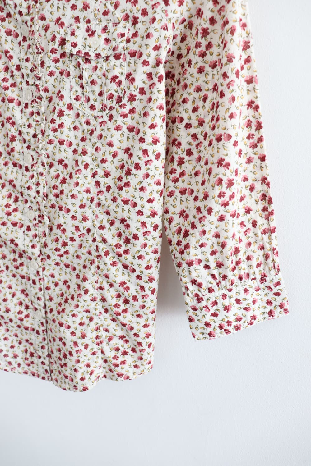Vtg flower western shirt 상품이미지4