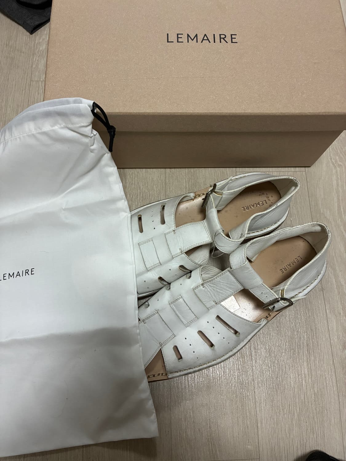르메르 피셔맨 샌들 화이트 42 상품이미지4