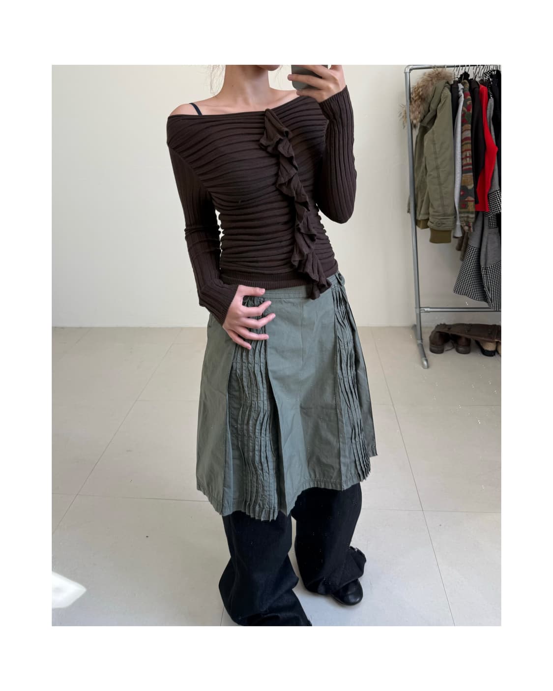 Epoca 프릴 티셔츠 상품이미지1