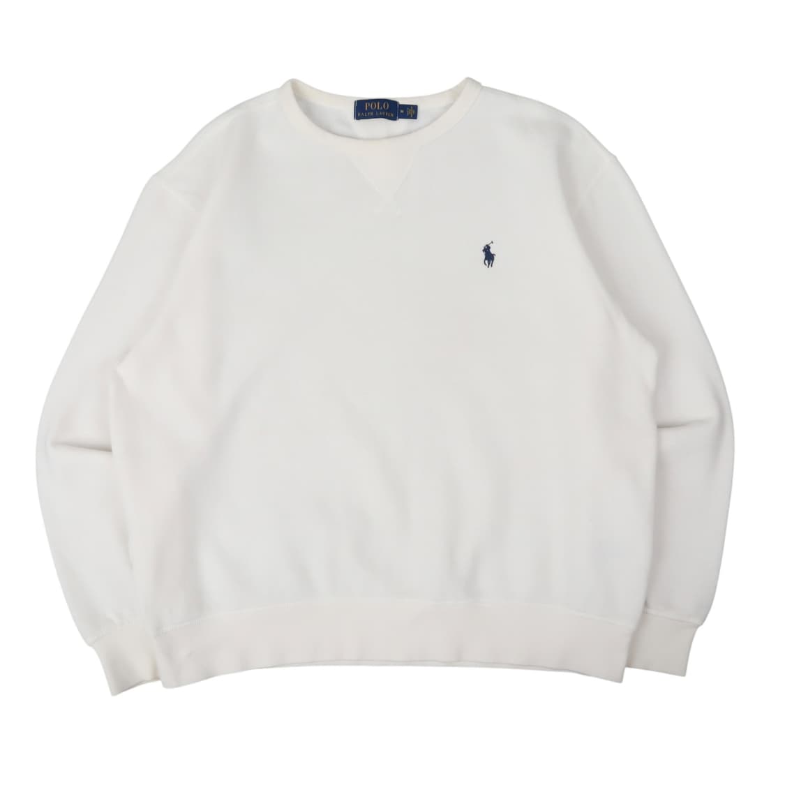 폴로 랄프로렌 화이트 코튼 스웻셔츠 상품이미지1