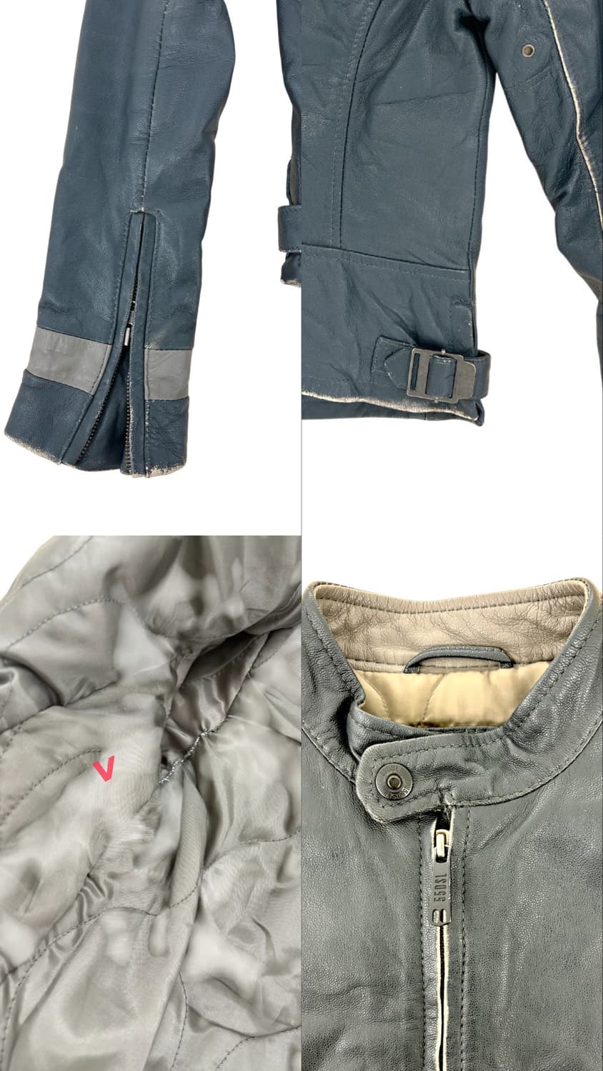Diesel goat leather jacket 상품이미지10