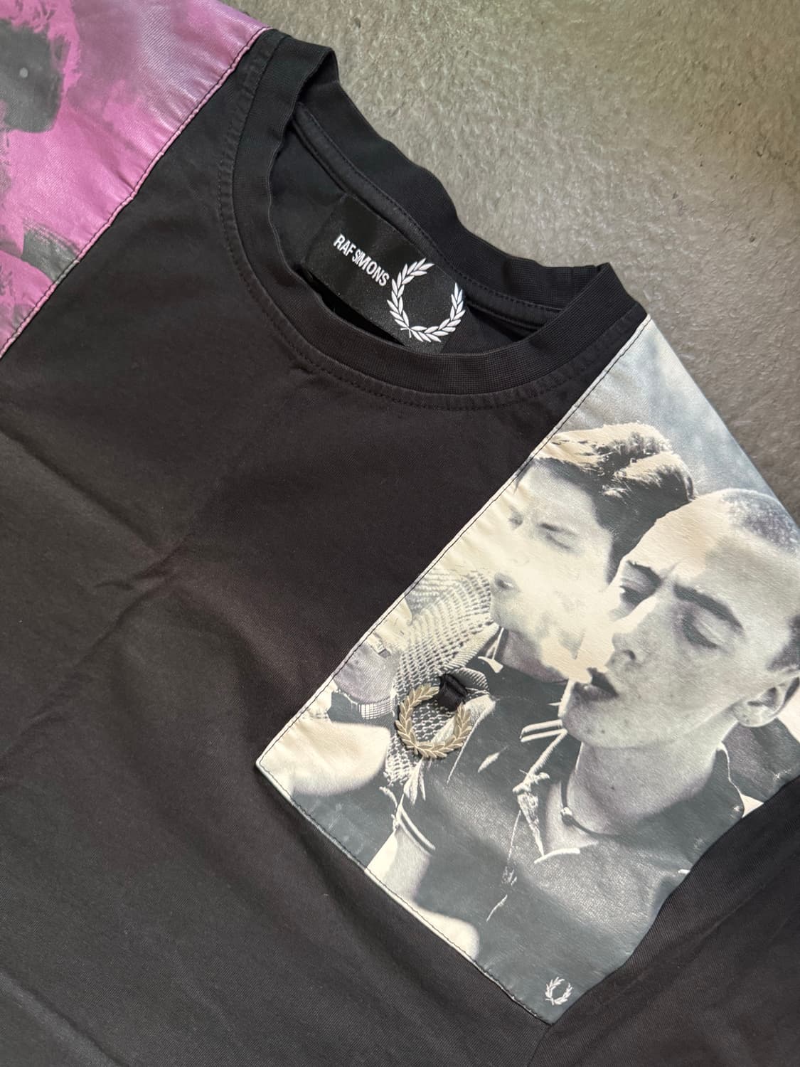 라프시몬스 프레드페리 콜라보 반팔티 S 상품이미지2