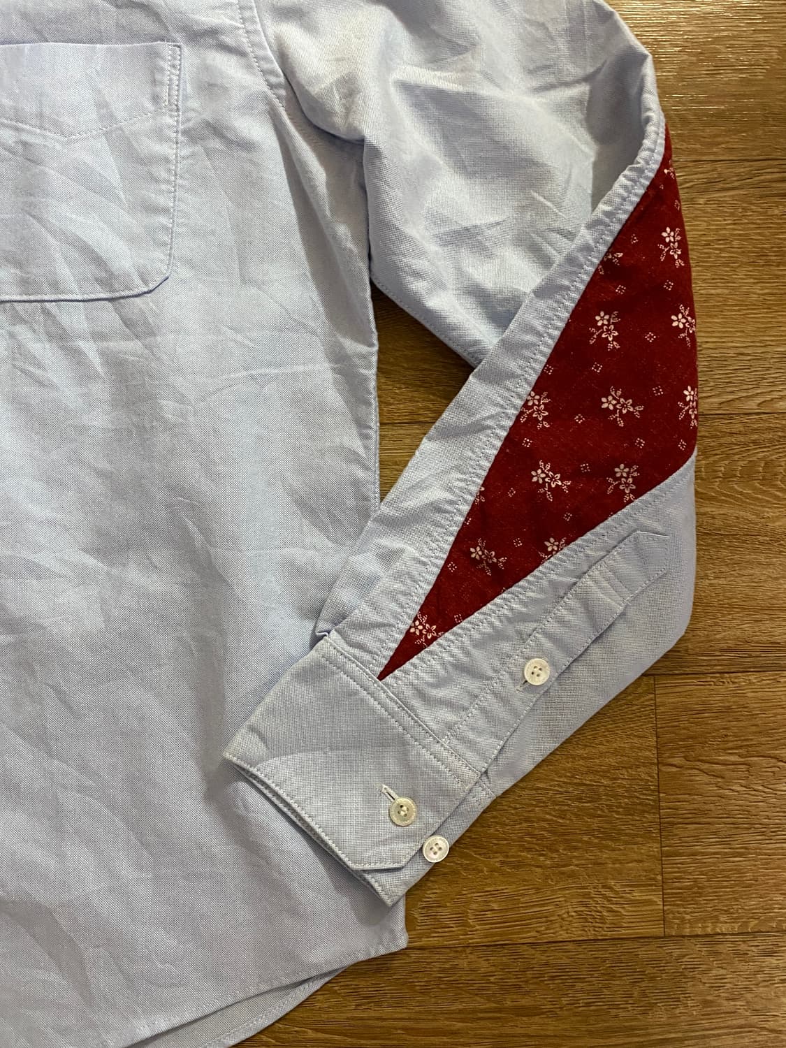 비즈빔 Visvim 알바코어 셔츠 라이트블루 0사이즈(xs) 상품이미지5