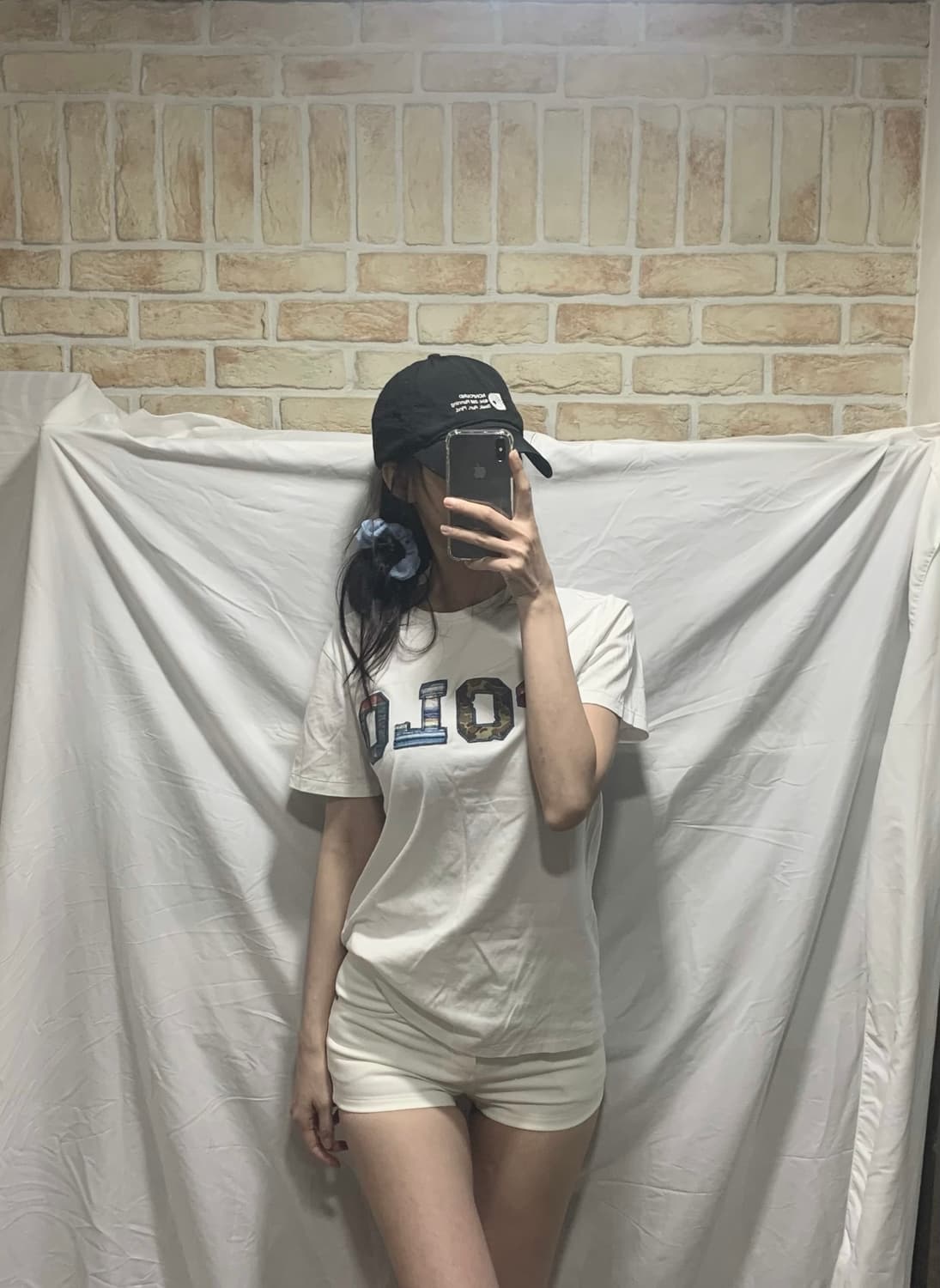 폴로 랄프로렌 로고 티셔츠,M,화이트 상품이미지2