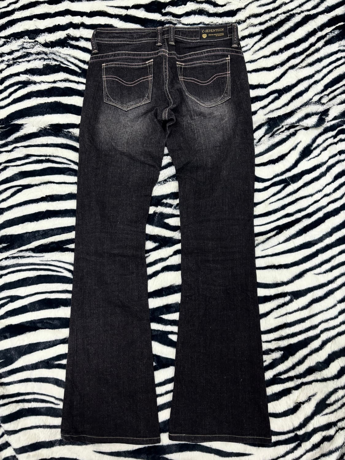 [G-Seventeen]Y2K Black Boots-Cut Washed  상품이미지10