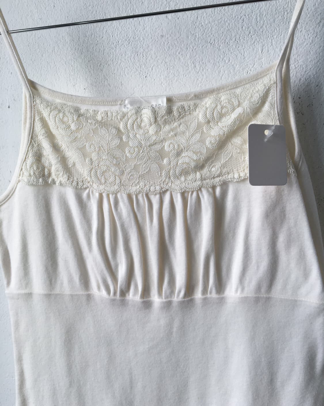 Lace shirring point sleeveless 상품이미지3