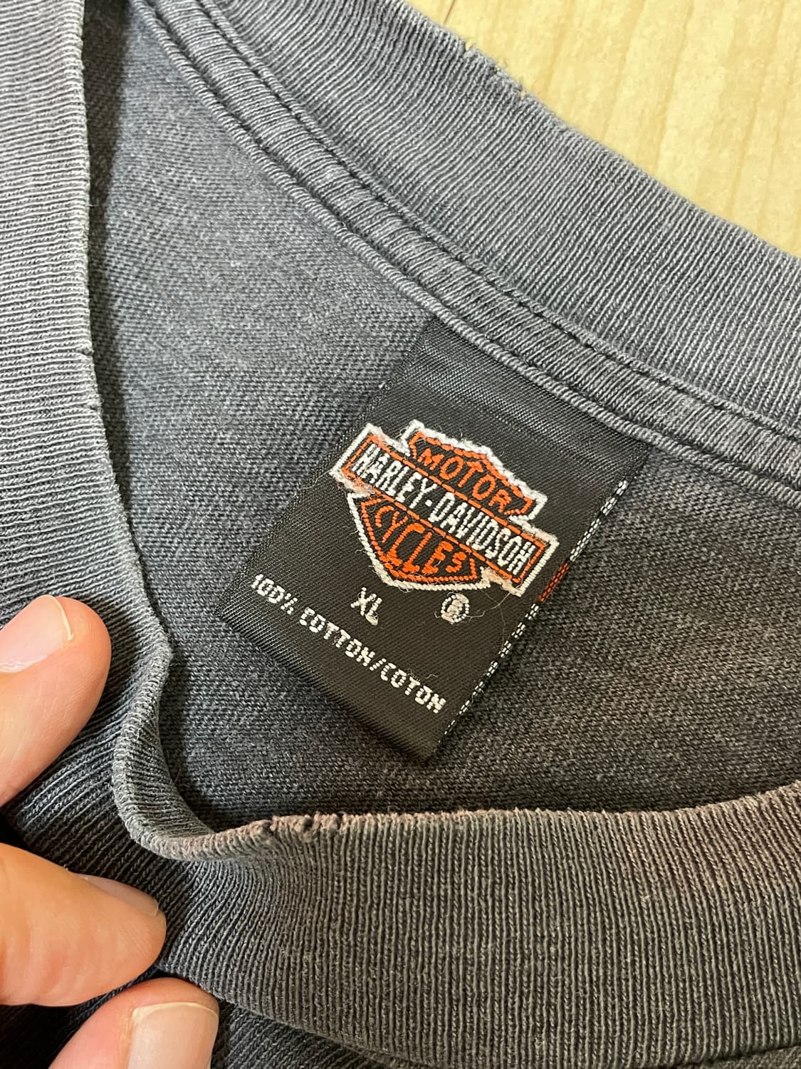 90s made in usa 할리 데이비슨 티셔츠 xl 상품이미지3