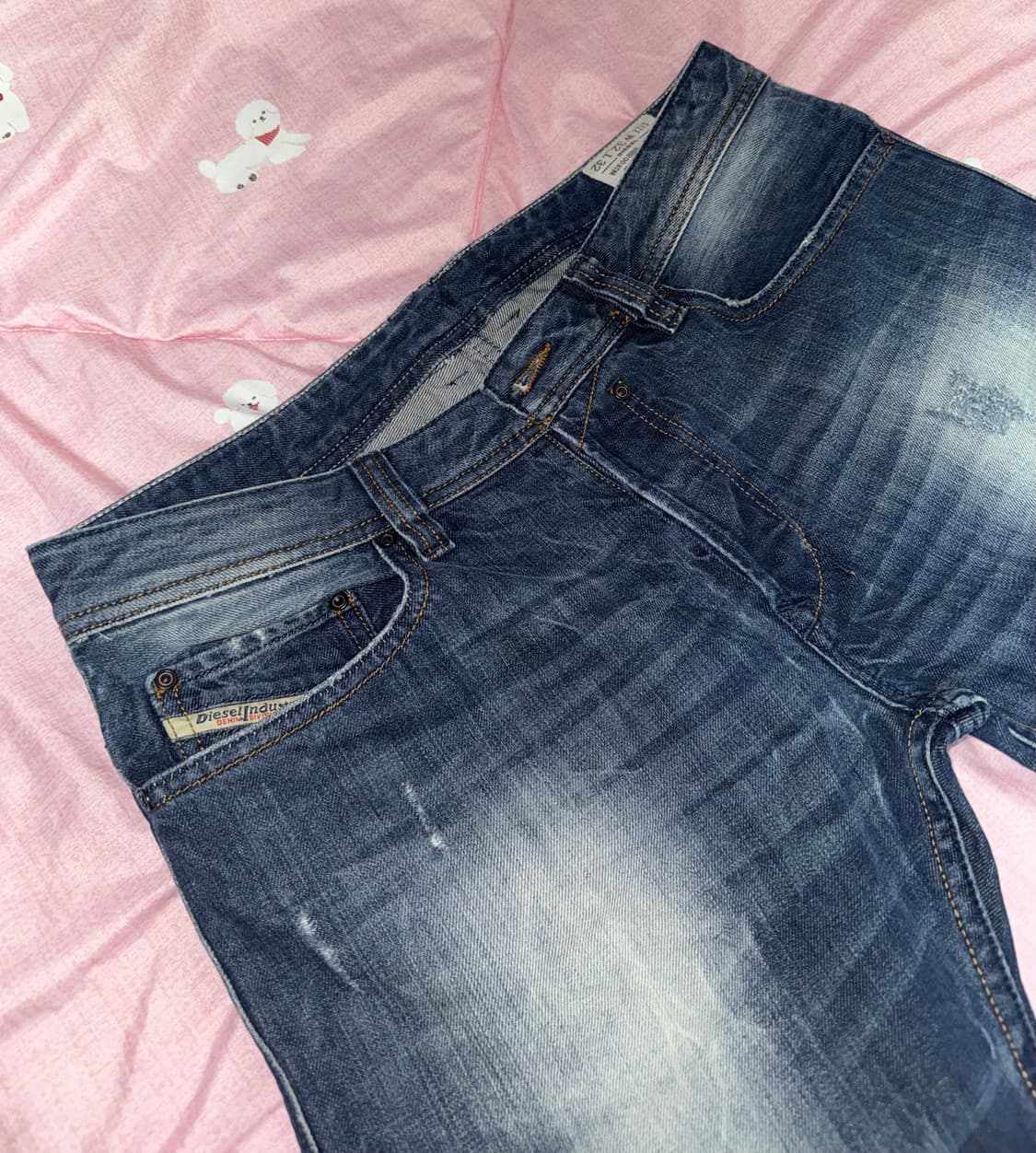 디젤 사파두 데저트 워싱 데님 팬츠 상품이미지5