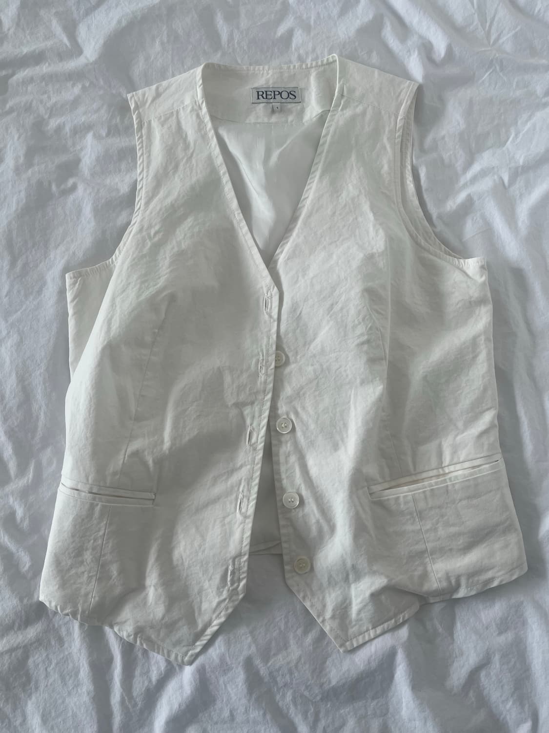 Repos 코튼조끼 상품이미지1