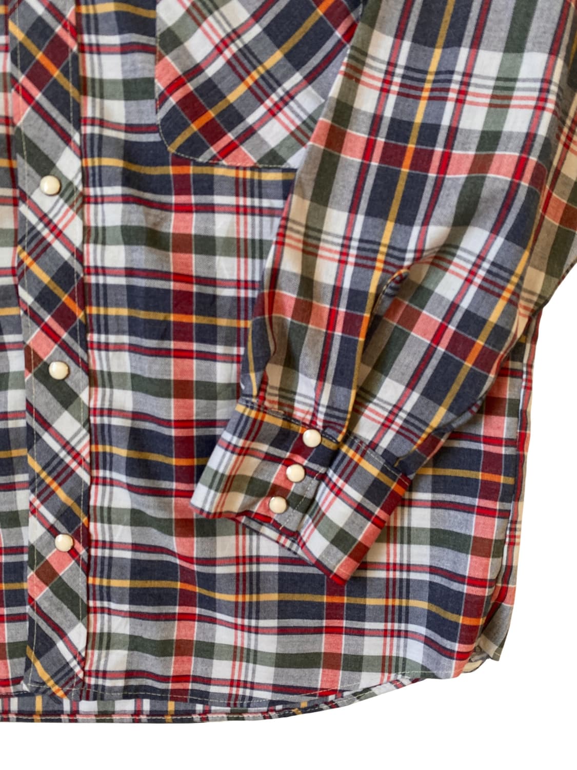 빈티지 체크 포켓 셔츠 (Man 2XL) AB1315 상품이미지4