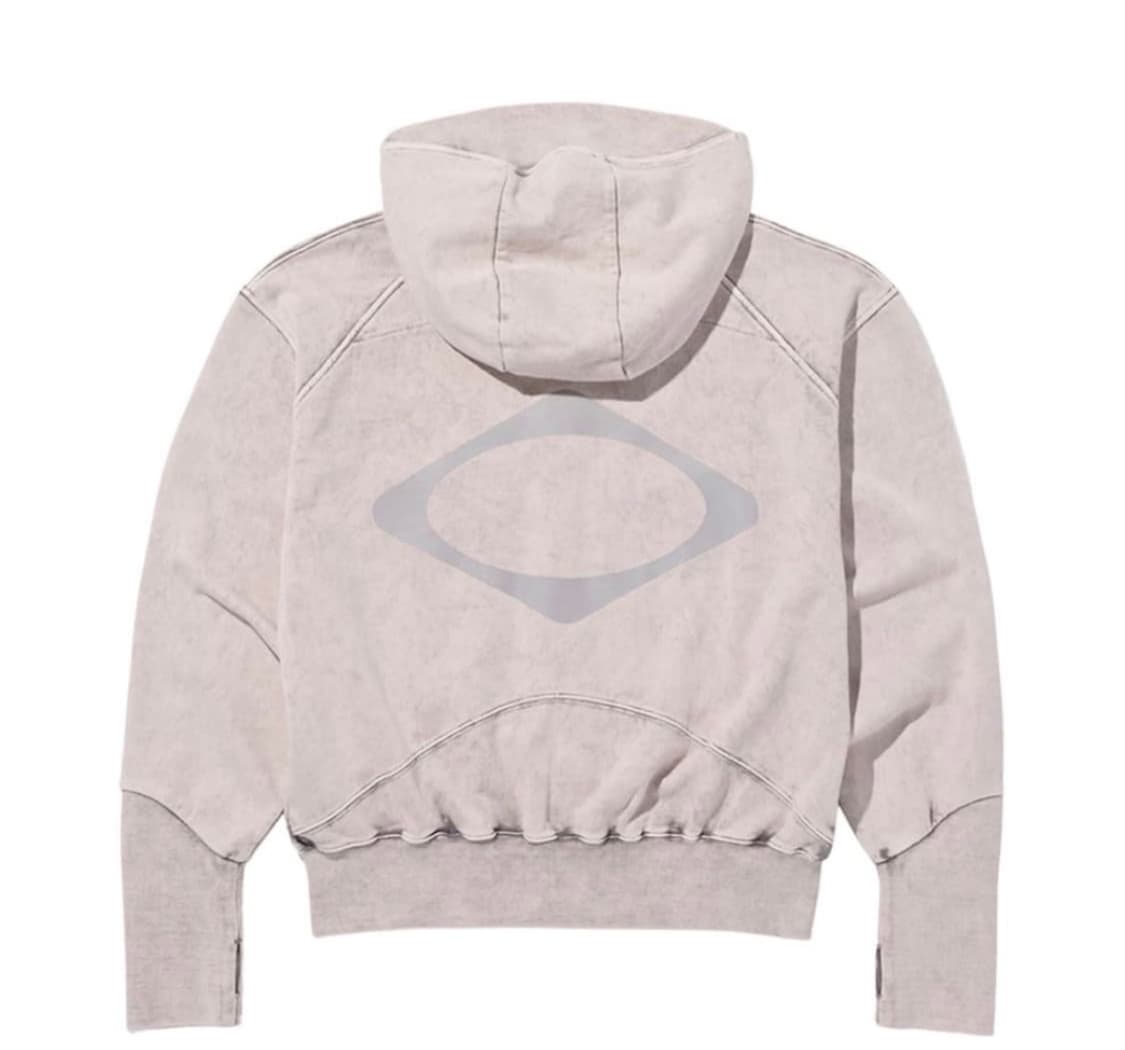 (W) 미스치프 빅 포켓 후드 블리치드 핑크 그레이 상품이미지2