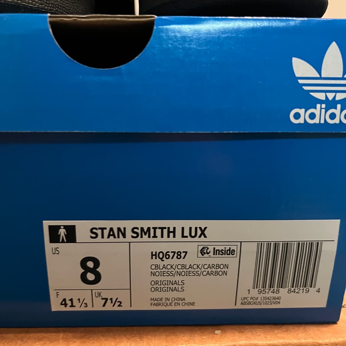 아디다스 스탠스미스 럭스 코어블랙 260 상품이미지6