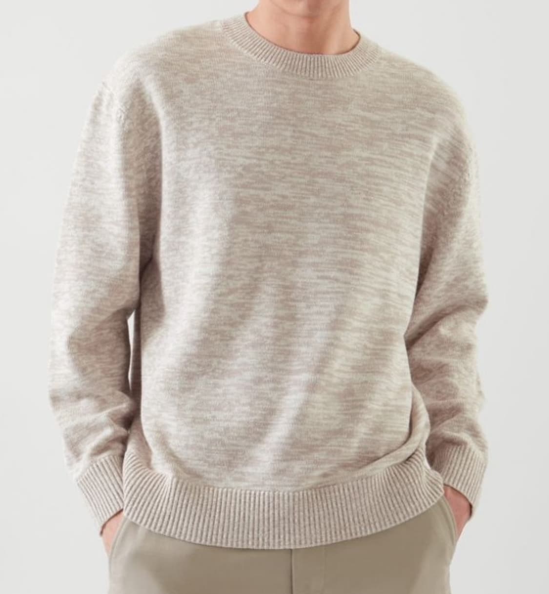 cos 베이지 릴랙스핏 s 100사이즈감 상품이미지1