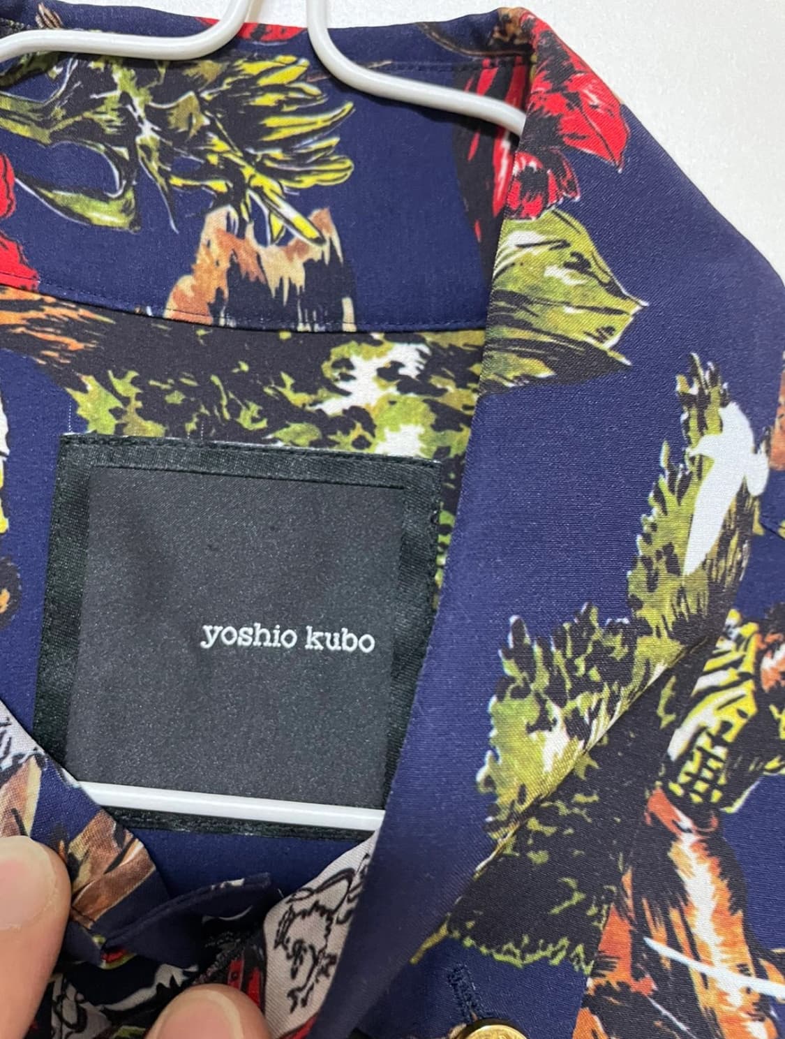 Yoshio kubo 프린트 셔츠 size 2 상품이미지3